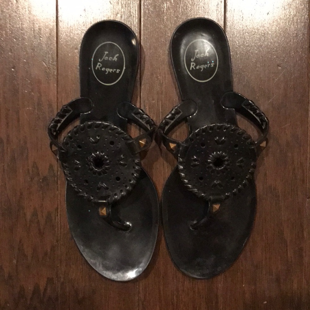 Jack Rogers Pearlized Georgica Jelly Sandal